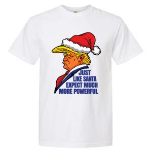 Donald Trump Santa Claus Christmas Garment-Dyed Heavyweight T-Shirt