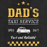 DadS Taxi Service Cool Comfort Performance Bucket Hat