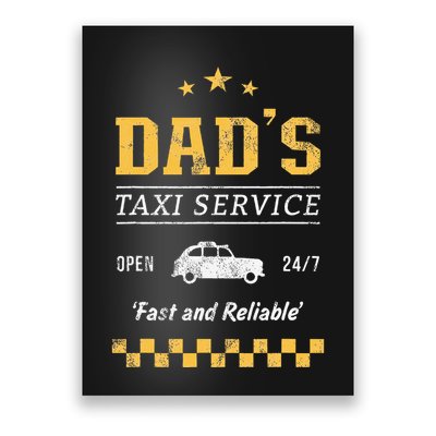 DadS Taxi Service Poster