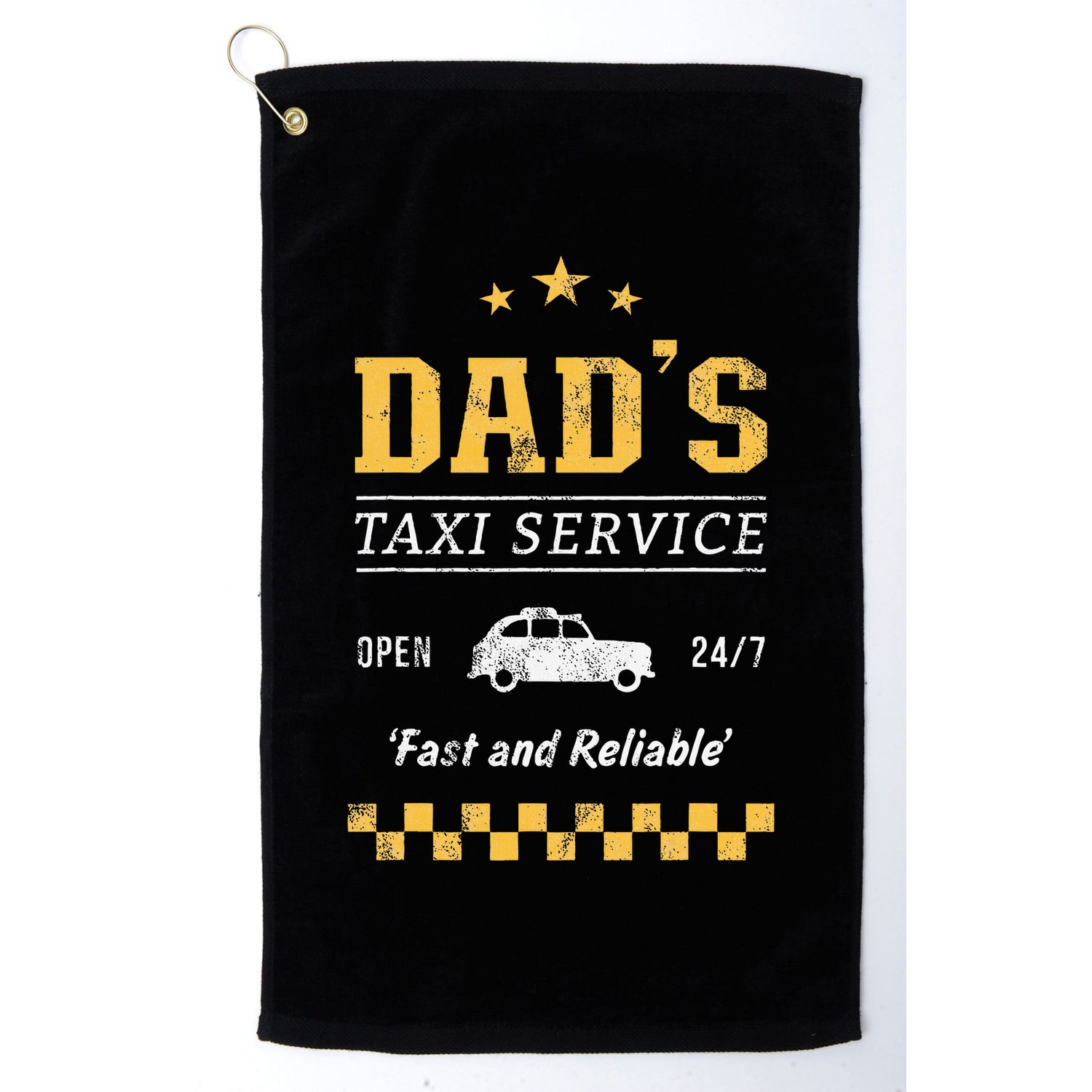 DadS Taxi Service Golf Towel