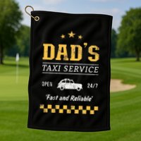 DadS Taxi Service Golf Towel