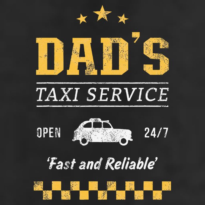 DadS Taxi Service Golf Towel