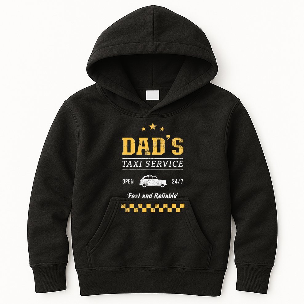 DadS Taxi Service Kids Hoodie