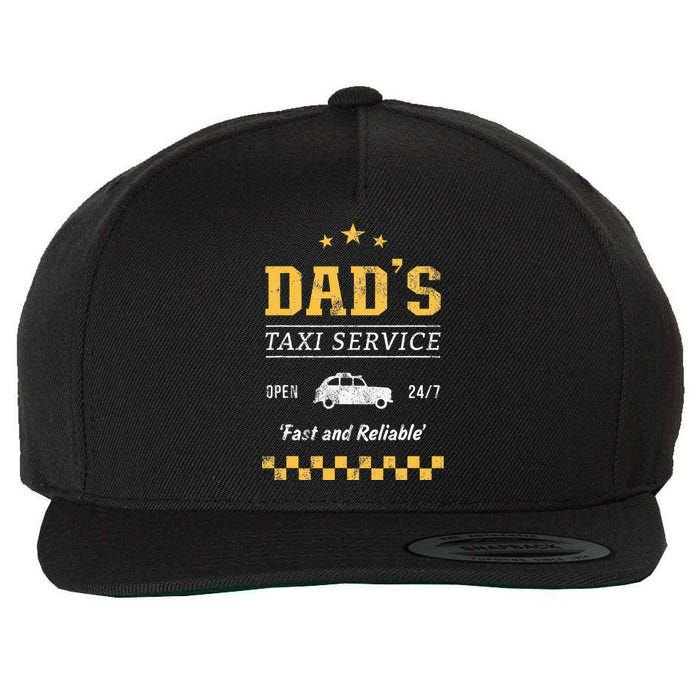 DadS Taxi Service Wool Snapback Cap