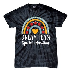 Dream Team Special Education Squad Special Education Teacher Tie-Dye T-Shirt