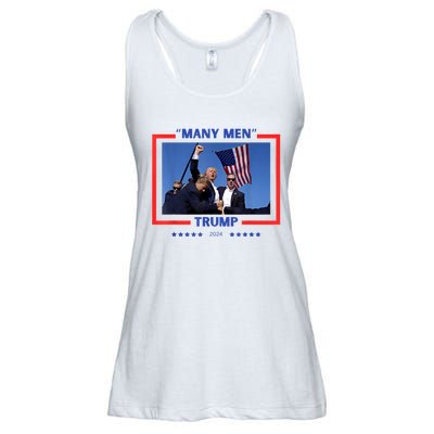 Donald Trump Survived His Rally On July 13th 2024 Ladies Essential Flowy Tank