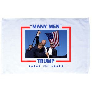 Donald Trump Survived His Rally On July 13th 2024 Microfiber Hand Towel