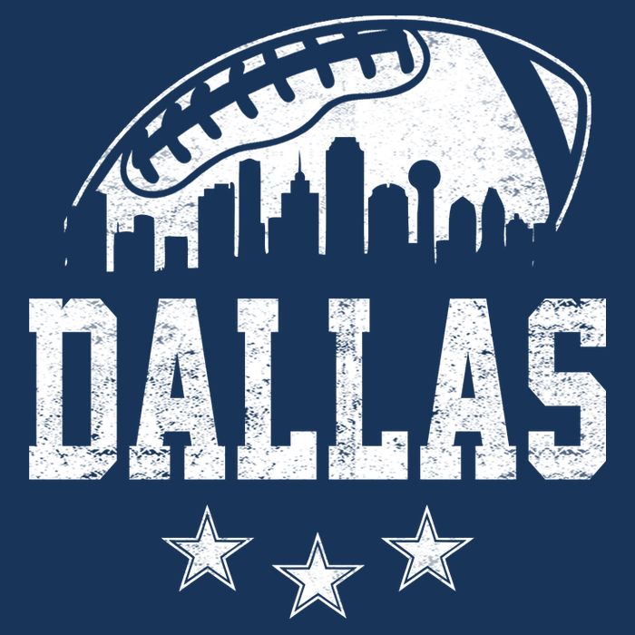 Dallas Texas Skyline Pride Vintage Dallas City Football Fan Kids Hoodie