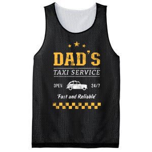 DadS Taxi Service Mesh Reversible Basketball Jersey Tank