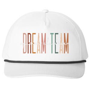 Dream Team Special Education Squad Special Education Teacher Snapback Five-Panel Rope Hat