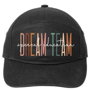 Dream Team Special Education Squad Special Education Teacher 7-Panel Snapback Hat