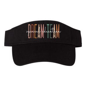 Dream Team Special Education Squad Special Education Teacher Valucap Bio-Washed Visor