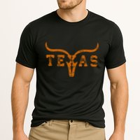 Distressed Texas State Cooling Performance Crew T-Shirt