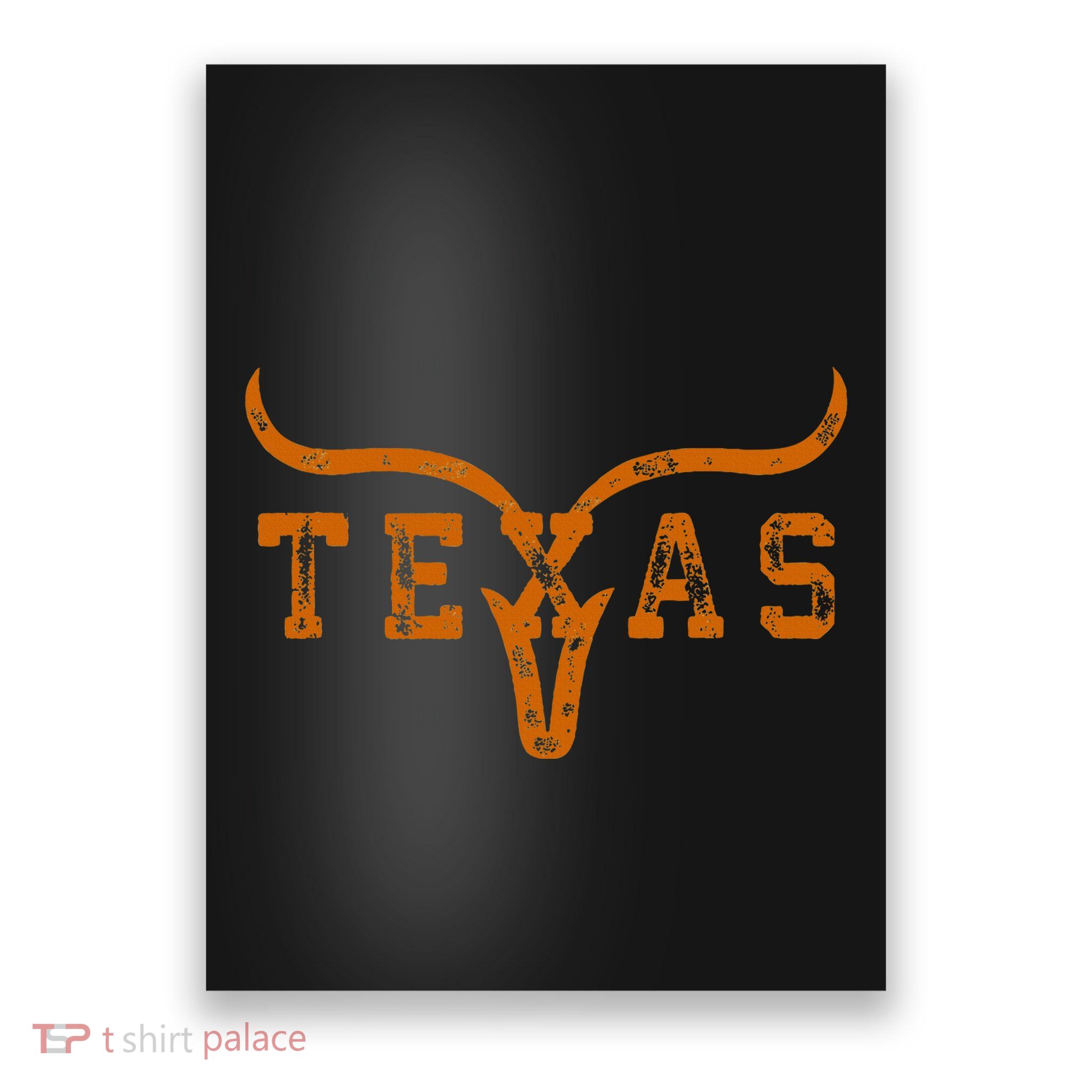Distressed Texas State Poster