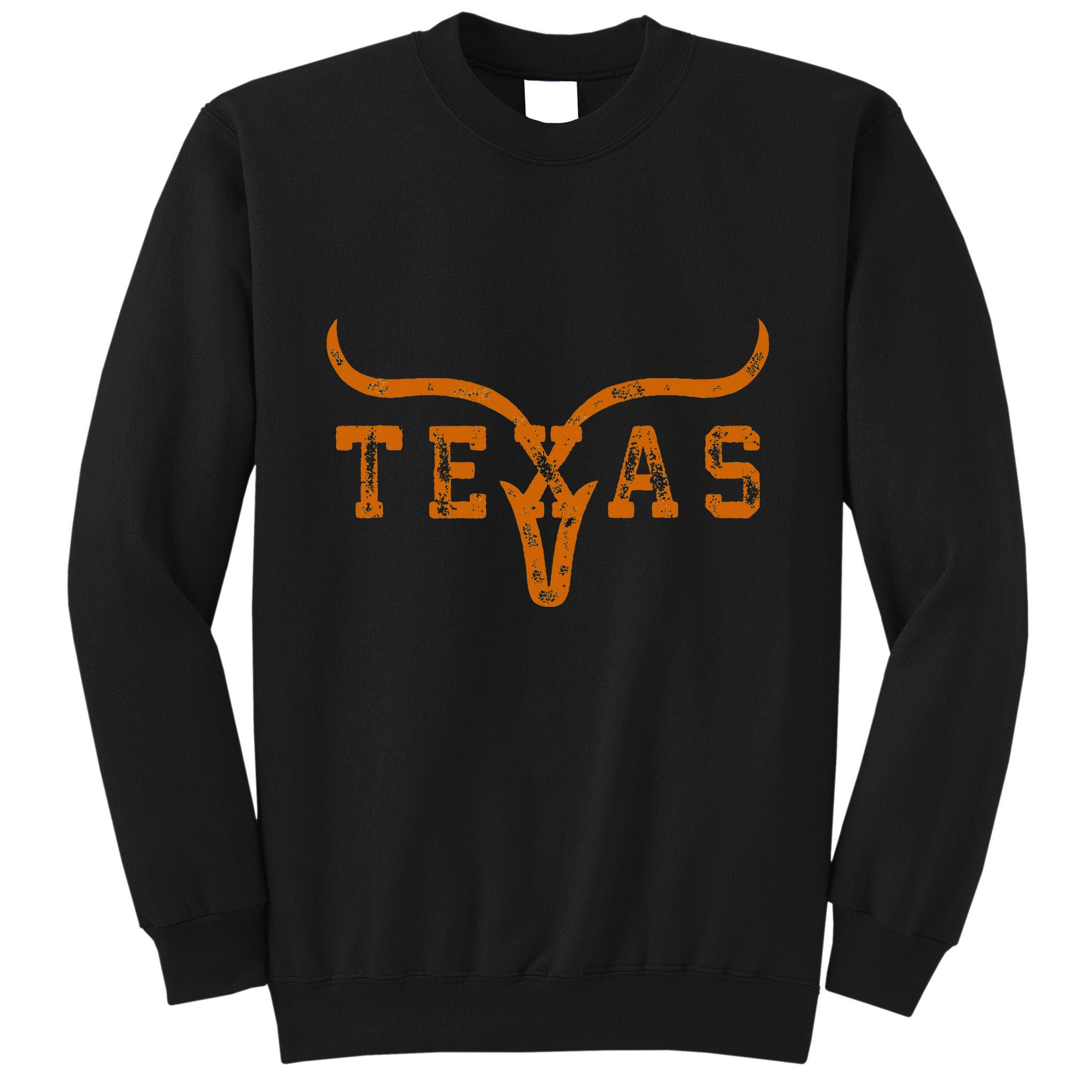 Distressed Texas State Tall Sweatshirt