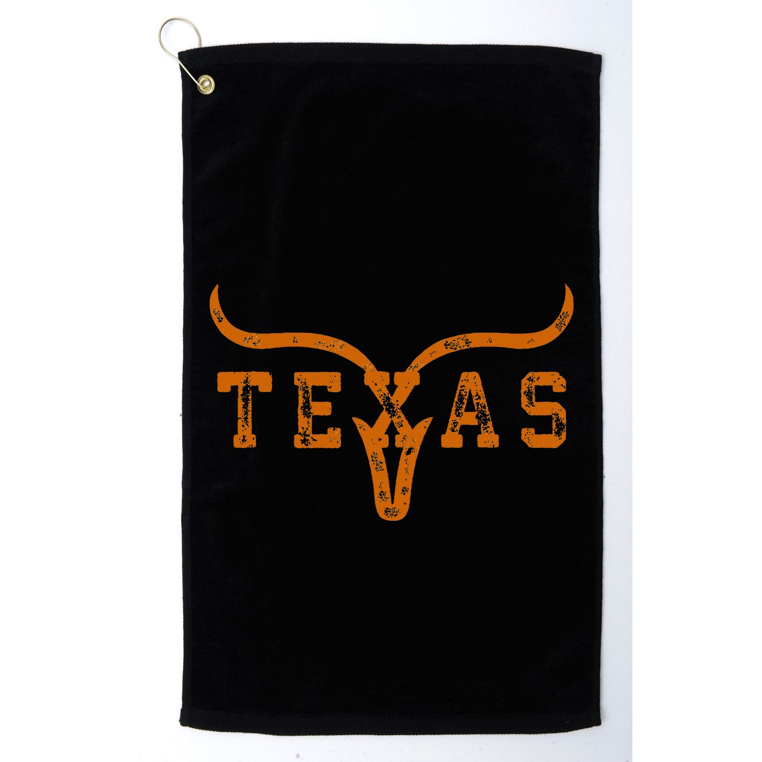 Distressed Texas State Golf Towel