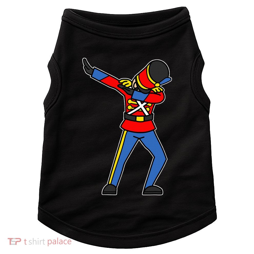 Dabbing Toy Soldier Nutcracker Christmas Doggie Tank