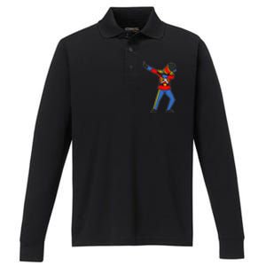 Dabbing Toy Soldier Nutcracker Christmas Performance Long Sleeve Polo