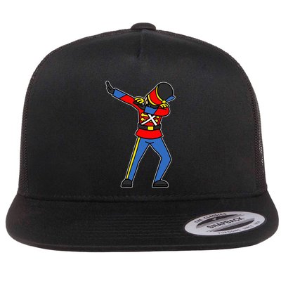 Dabbing Toy Soldier Nutcracker Christmas Flatbill Hat