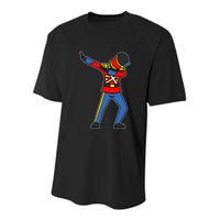 Dabbing Toy Soldier Nutcracker Christmas Youth Performance Sprint T-Shirt