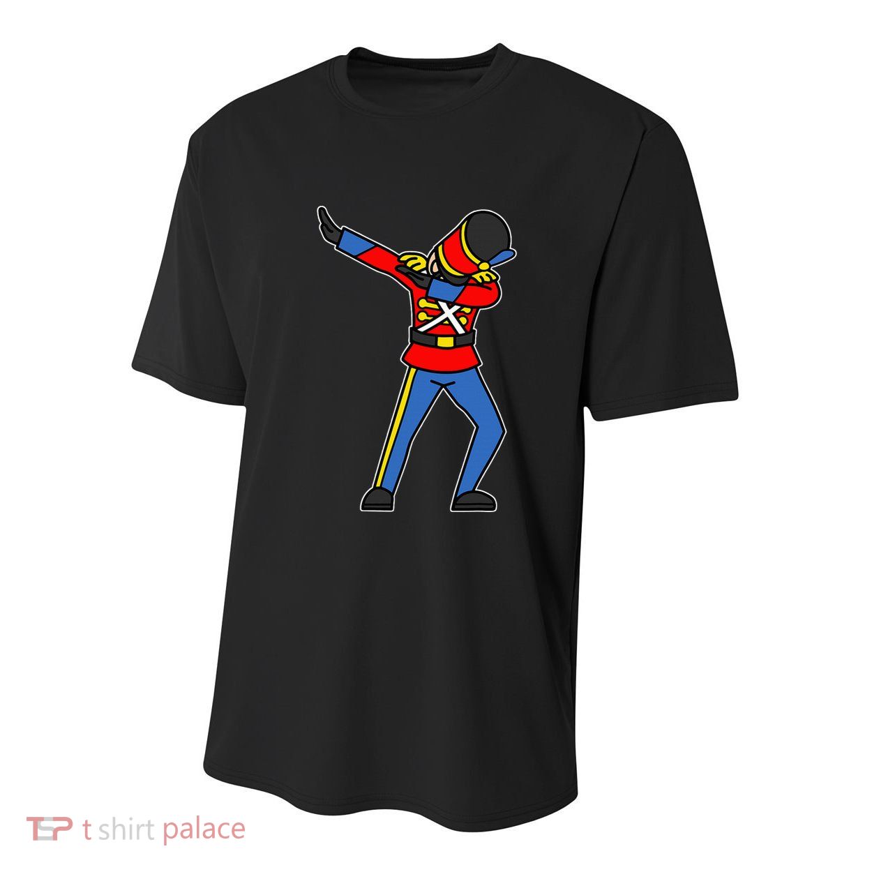 Dabbing Toy Soldier Nutcracker Christmas Youth Performance Sprint T-Shirt