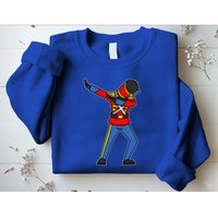 Dabbing Toy Soldier Nutcracker Christmas Sweatshirt
