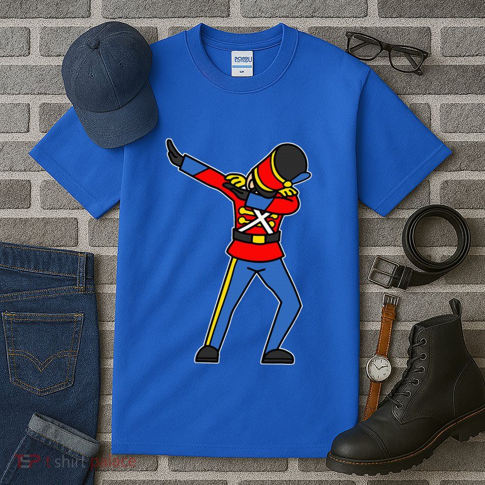 Dabbing Toy Soldier Nutcracker Christmas Tall T-Shirt
