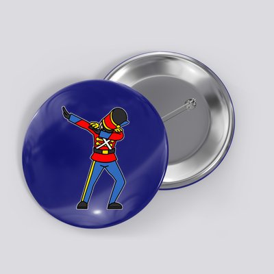 Dabbing Toy Soldier Nutcracker Christmas Button