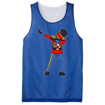 Dabbing Toy Soldier Nutcracker Christmas Mesh Reversible Basketball Jersey Tank