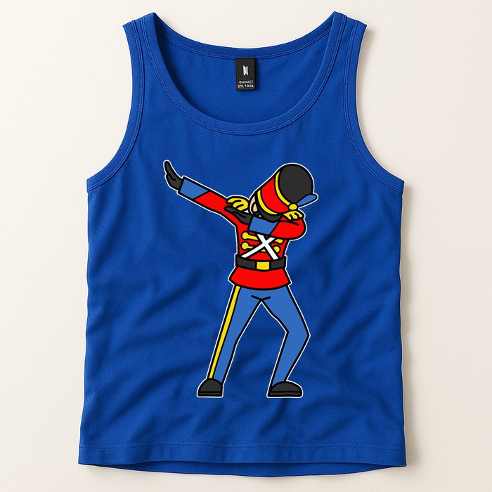 Dabbing Toy Soldier Nutcracker Christmas Tank Top