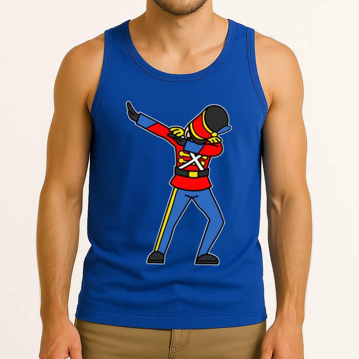 Dabbing Toy Soldier Nutcracker Christmas Tank Top