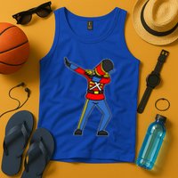 Dabbing Toy Soldier Nutcracker Christmas Tank Top