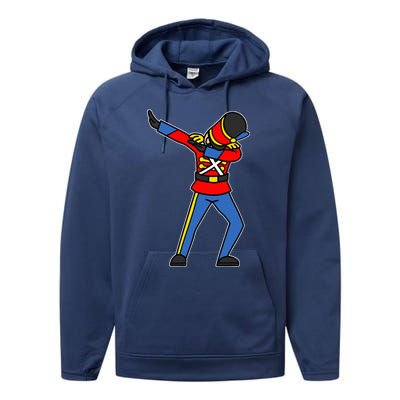 Dabbing Toy Soldier Nutcracker Christmas Performance Fleece Hoodie