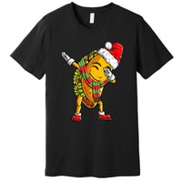 Dabbing Taco Santa Christmas Boys Dab Xmas Gifts Premium T-Shirt