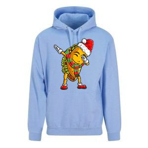 Dabbing Taco Santa Christmas Boys Dab Xmas Gifts Unisex Surf Hoodie