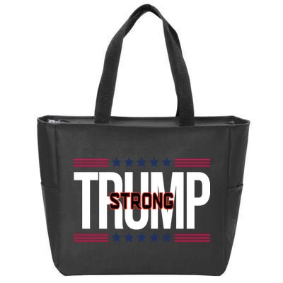 Donald Trump Strong Zip Tote Bag