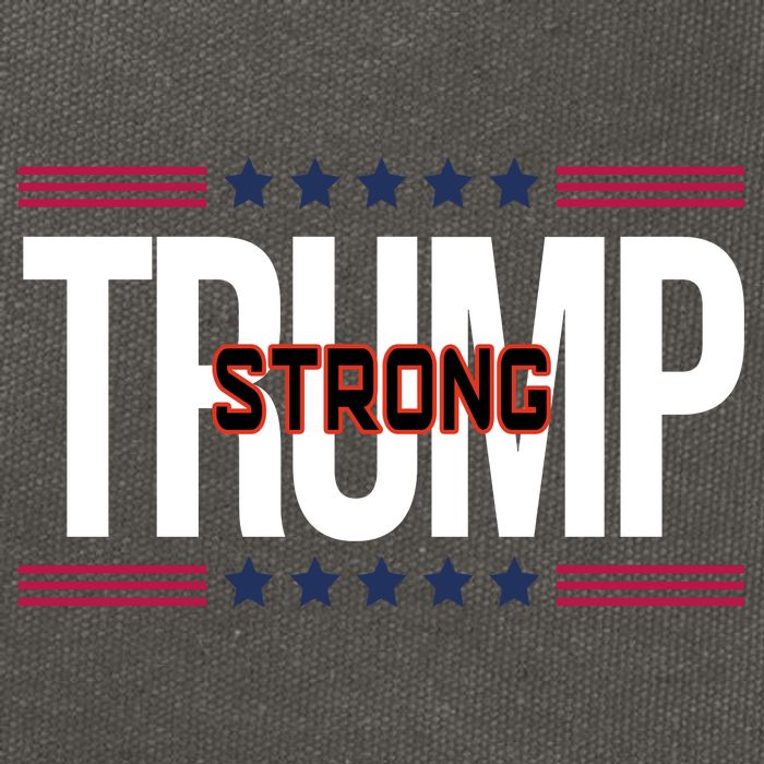Donald Trump Strong Cotton Canvas Backpack