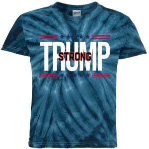 Donald Trump Strong Kids Tie-Dye T-Shirt