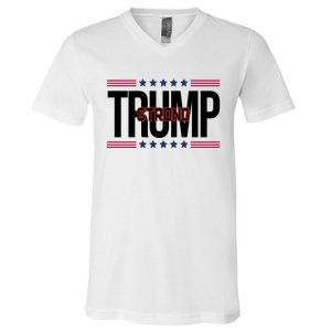 Donald Trump Strong V-Neck T-Shirt