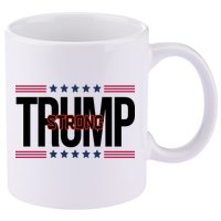 Donald Trump Strong 11oz C Handle Ceramic Mug