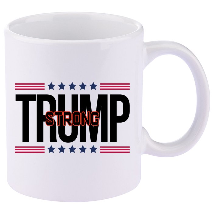 Donald Trump Strong 11oz C Handle Ceramic Mug