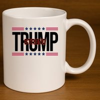 Donald Trump Strong 11oz C Handle Ceramic Mug