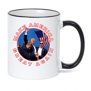 Donald Trump Shot Trump 2024 11oz Black Color Changing Mug