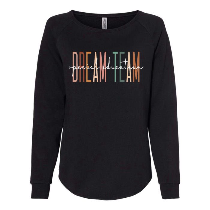 Dream Team Special Education Squad Special Education Teacher Womens California Wash Sweatshirt