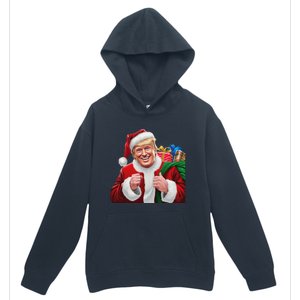 Donald Trump Santa Claus Christmas Xmas Usa President Urban Pullover Hoodie