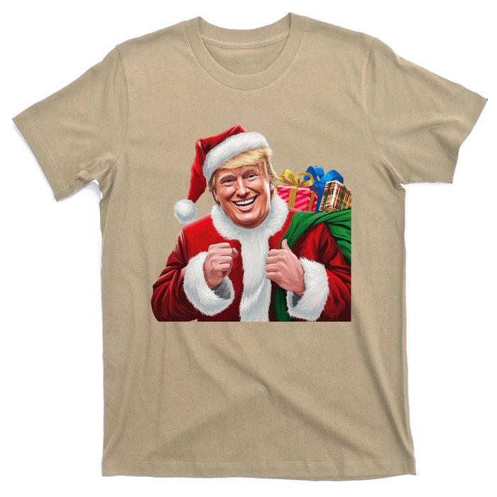 Donald Trump Santa Claus Christmas Xmas Usa President T-Shirt