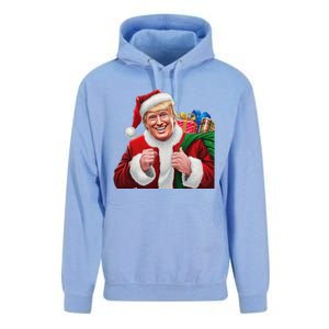 Donald Trump Santa Claus Christmas Xmas Usa President Unisex Surf Hoodie