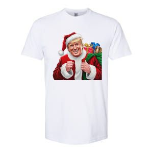 Donald Trump Santa Claus Christmas Xmas Usa President Softstyle CVC T-Shirt