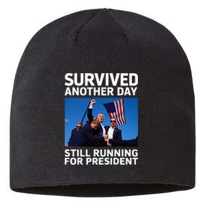 Donald Trump Survived Another Day Running Sustainable Beanie