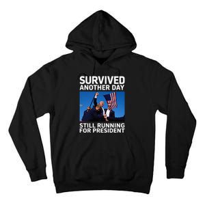 Donald Trump Survived Another Day Running Tall Hoodie